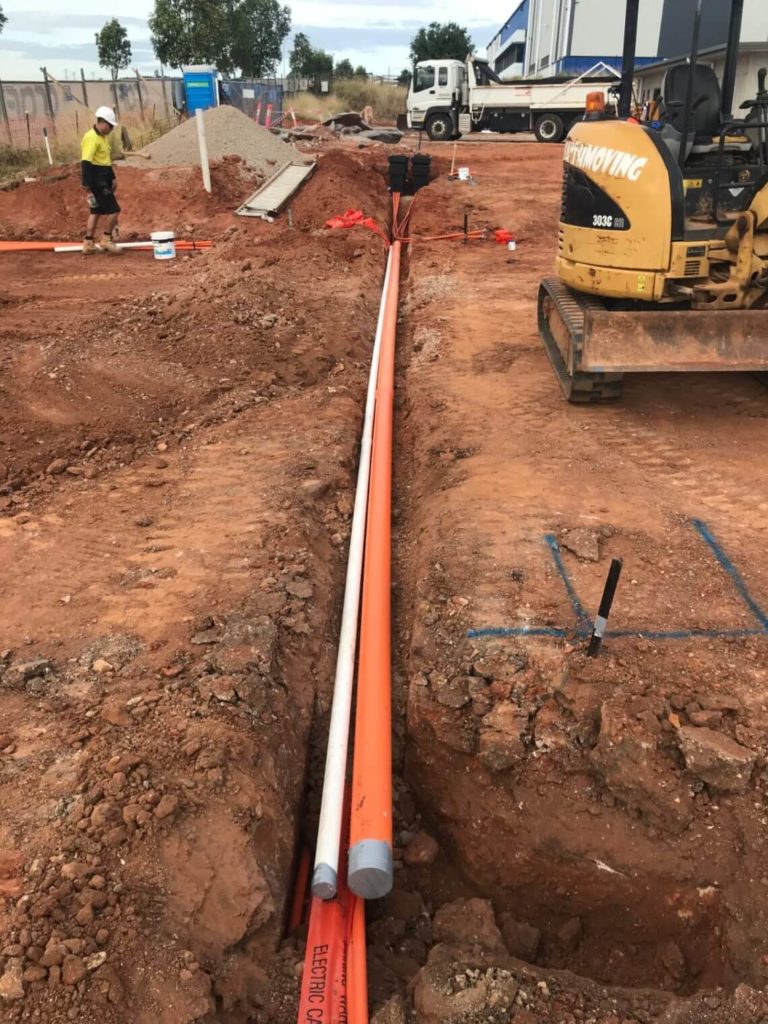 NS Earthmoving - Trenching and Piping